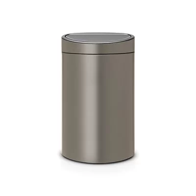 Мусорный бак трехсекционный Bo Touch Bin 3x11л, нержавеющая сталь, цвет зеленый, Brabantia, Бельгия, 304200 - изобр. 54