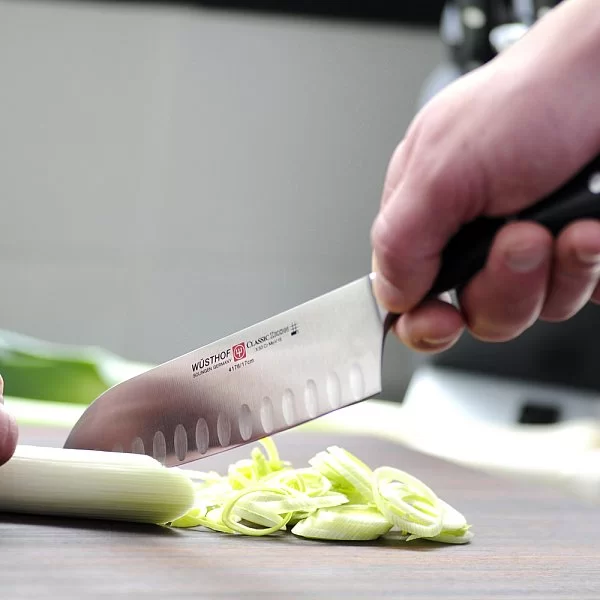 Нож японский шеф Classic Ikon, 17см, Wusthof, 4176 WUS - изобр. 9