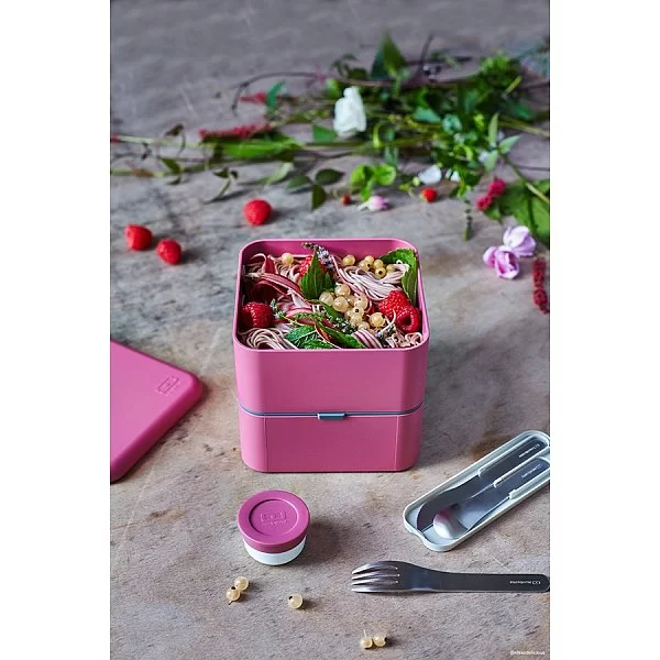 Ланч-бокс MB Square 1700 мл, пластик, розовый, Monbento, Франция, 1200 03 126 - изобр. 9