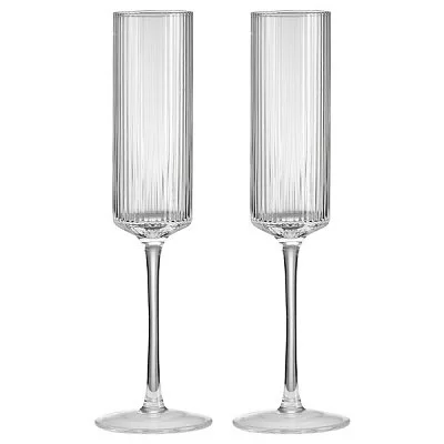 Набор бокалов для шампанского Champagne 260 мл, хрусталь, 2 шт, Ouverture, Riedel, 6408/48 - изобр. 24