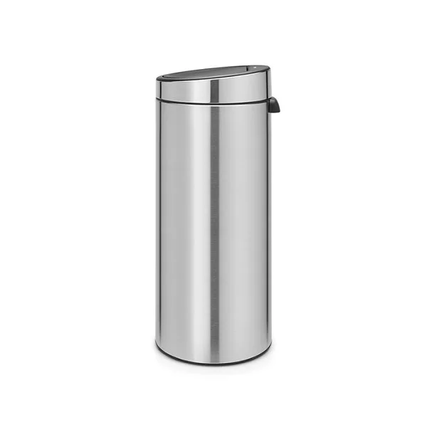 Мусорный бак Touch Bin New 30л, стальной матовый, Brabantia, 115349 - изобр. 9