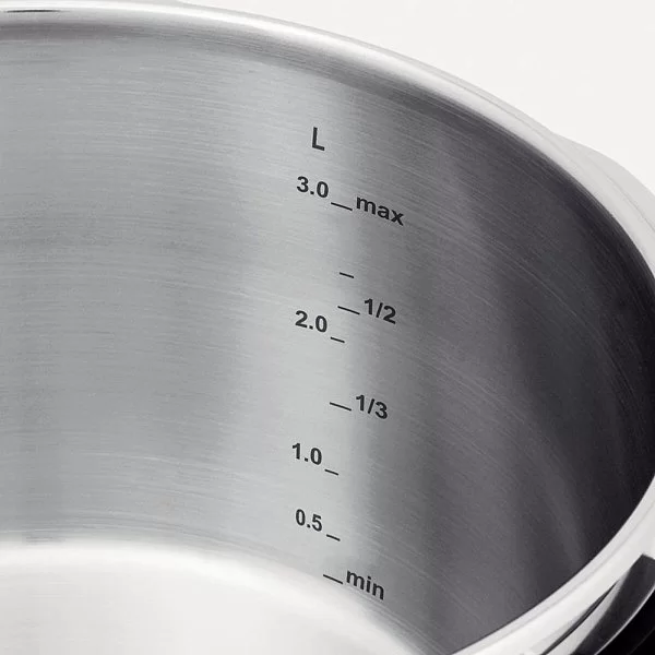 Скороварка из нержавеющей стали Vitavit® Comfort 6 л диаметр 22 см, Fissler, Германия, 6103000600 - изобр. 9