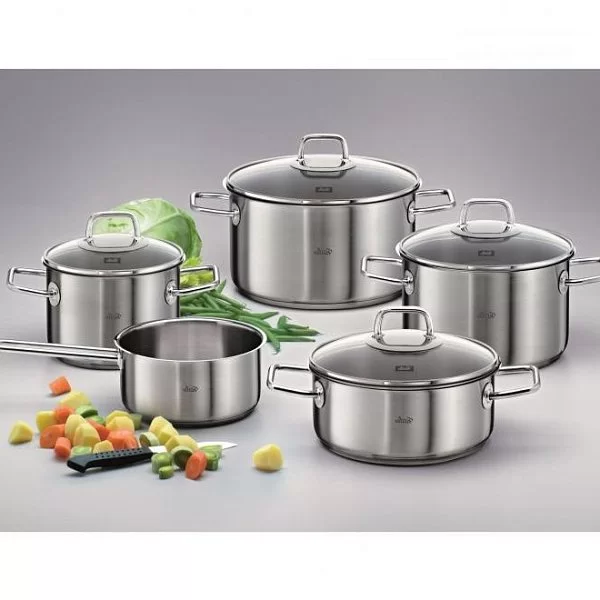 Набор кастрюль из нержавеющей стали Viseo 5 предметов, Fissler, Германия, 8411705000 - изобр. 12