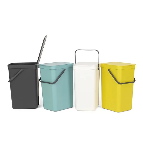 Мусорное ведро Sort & Go встраиваемое, 16л, мятный, Brabantia, 109843 - изобр. 14