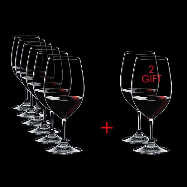 Набор бокалов для красного вина Magnum 530 мл, хрусталь, 8 шт, Ouverture, Riedel, 7408/90 - изобр. 8
