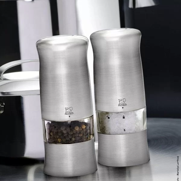 Электрическая мельница для соли Zeli, с подсветкой, 14 см, Peugeot, 24086 - изобр. 8