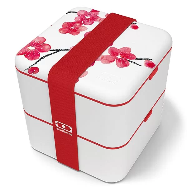 Ланч-бокс MB Square 1700 мл, пластик, цветочный, Monbento, Франция, 13014002 - изобр. 7