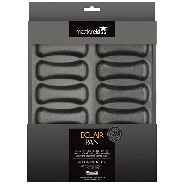 Форма для выпечки эклеров Master Class, цвет серый, сталь, Kitchen Craft, Великобритания, KCMCHB81 - изобр. 8