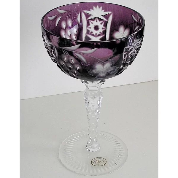 Фужер хрустальный для шампанского Grape 210 мл, цвет аметист, Ajka Crystal, Венгрия, 1/amethyst/64576/51380/48359 - изобр. 10