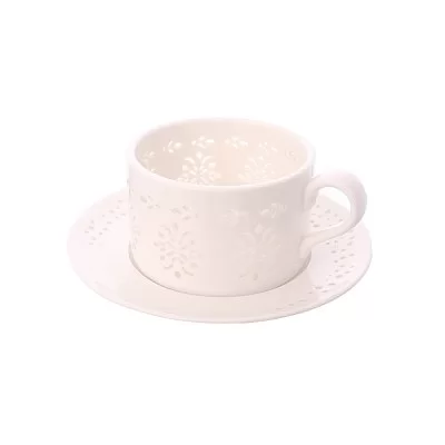 Чашка с блюдцем для кофе "Амазония" 120 мл материал фарфор, Easy Life, Италия, EL-R1588_AMAZ - изобр. 25