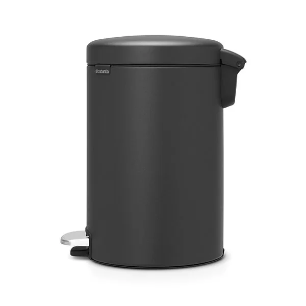 Мусорный бак с педалью NewIcon, 12л, минерально-графитовый, Brabantia, 113802 - изобр. 9