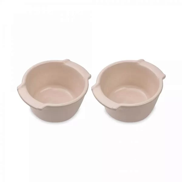 Набор из 2 рамекинов, керамика, цвет экрю, Peugeot, Франция, 61869 - изобр. 7