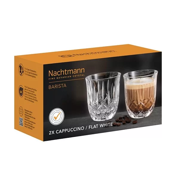 Набор из 2 стаканов для капучино Noblesse Barista 235 мл, хрусталь, Nachtmann, Германия, 104897 - изобр. 8