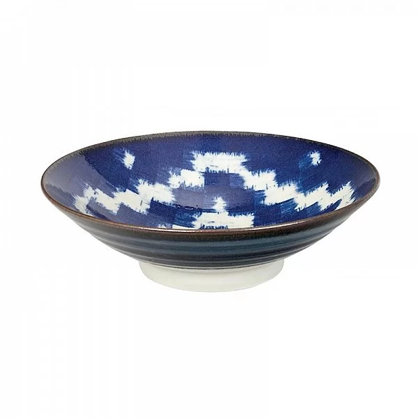 Тарелка Burashi 24,5 см фарфор, цвет темно-синий, Tokyo Design, Япония, 14225 - изобр. 7