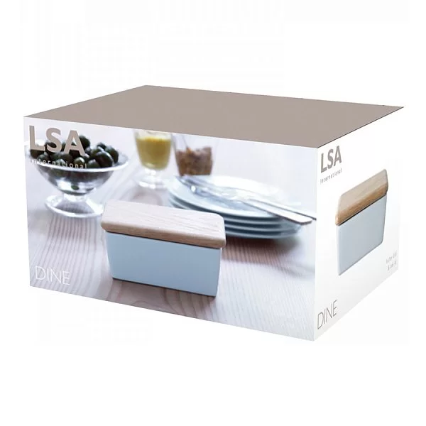 Маслёнка с крышкой Dine, 10 см, LSA, P030-00-997 - изобр. 8