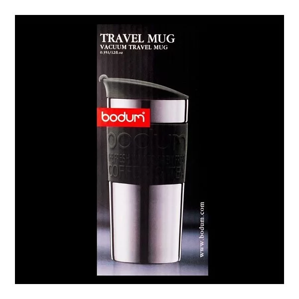 Кружка дорожная Travel, 0,35 л, черный, Bodum, 11068-01 - изобр. 9