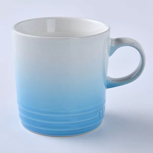 Кружка 350 мл, материал керамика, цвет голубой омбре, Le Creuset, Франция, 60302357860007 - изобр. 8