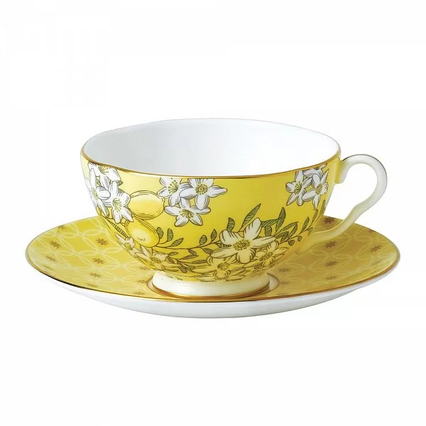 Чайная пара Tea Garden 170 мл, материал фарфор, цвет желтый, Wedgwood, Великобритания, 40020297 - изобр. 7