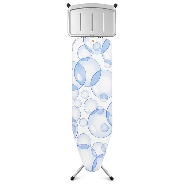 Гладильная доска Perfect Flow 124x38см, декор чехла Пузырьки, Brabantia, Бельгия, 103629 - изобр. 9