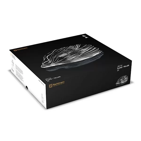 Набор подтсановочных тарелок/блюд Jin Yu 2 шт, 38х30 см, хрусталь, Nachtmann, 98067 - изобр. 9