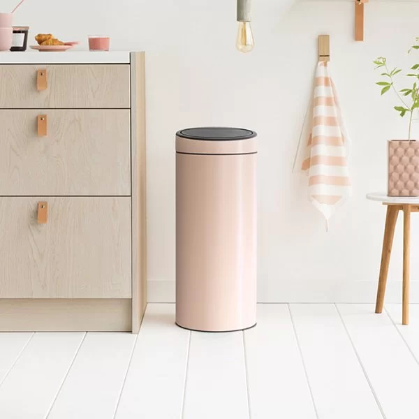 Мусорный бак Touch Bin New 30л, чайная роза, Brabantia, 115226 - изобр. 10