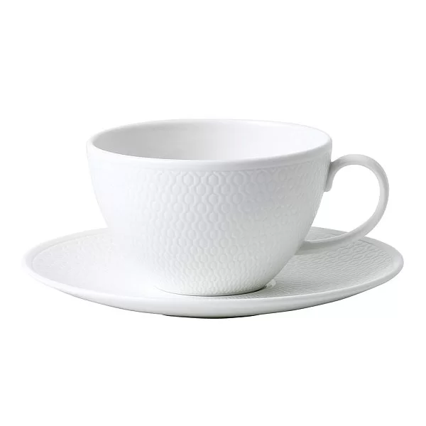 Чайная пара Gio 260 мл, материал фарфор, цвет белый, Wedgwood, Великобритания, 40023843 - изобр. 7