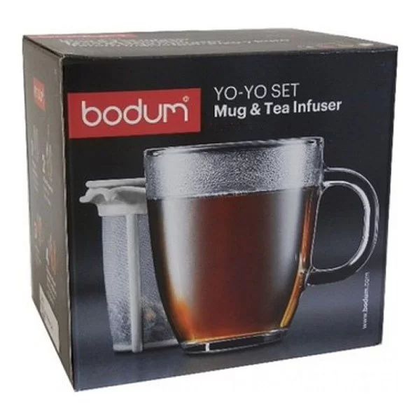 Кружка с фильтром Yo-Yo 350 мл, стекло, Bodum, Швейцария, K11239-913 - изобр. 8