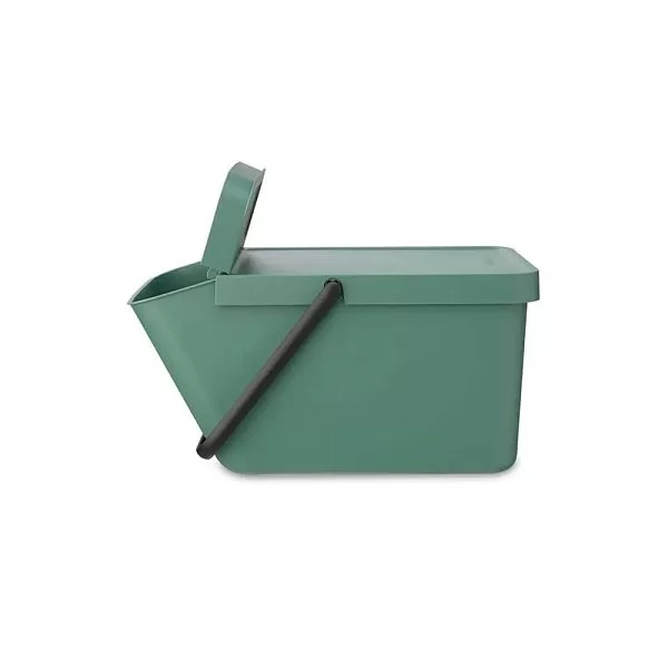 Ведро для мусора SORT&GO Stackable 20 л, пластик, цвет зеленый, Brabantia, Бельгия, 277740 - изобр. 8