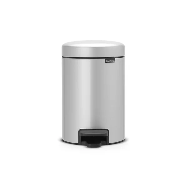 Мусорный бак с педалью NewIcon, 3л, серый металлик, Brabantia, 113260 - изобр. 7