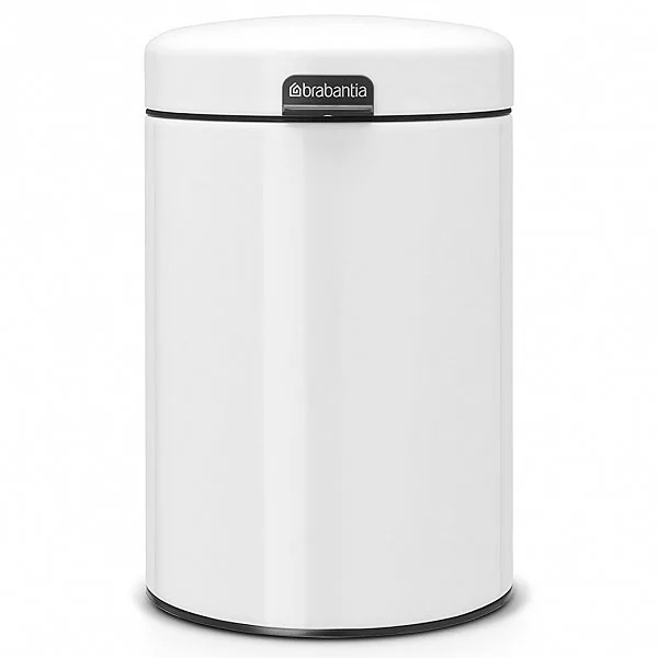 Мусорный бак настенный NewIcon, 3л, белый, Brabantia, 115523 - изобр. 7