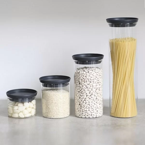 Модульная банка 1,1л, стекло, черный, Brabantia, 298264 - изобр. 10