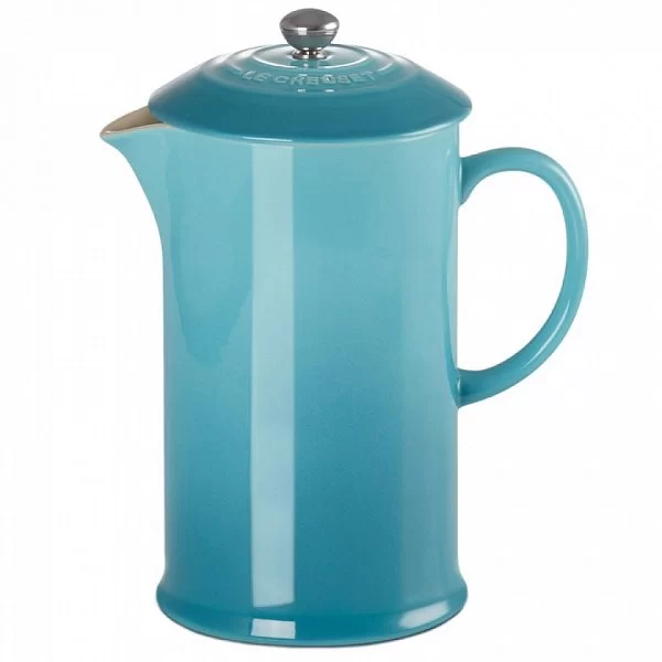 Френч-пресс 1 л, цвет бирюза, керамика, Le Creuset, Франция, 91028200490000 - изобр. 7