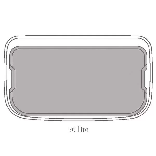 Мусорный бак Bo Touch Bin 36л, нержавеющая сталь, цвет шампань, Brabantia, Бельгия, 304583 - изобр. 10