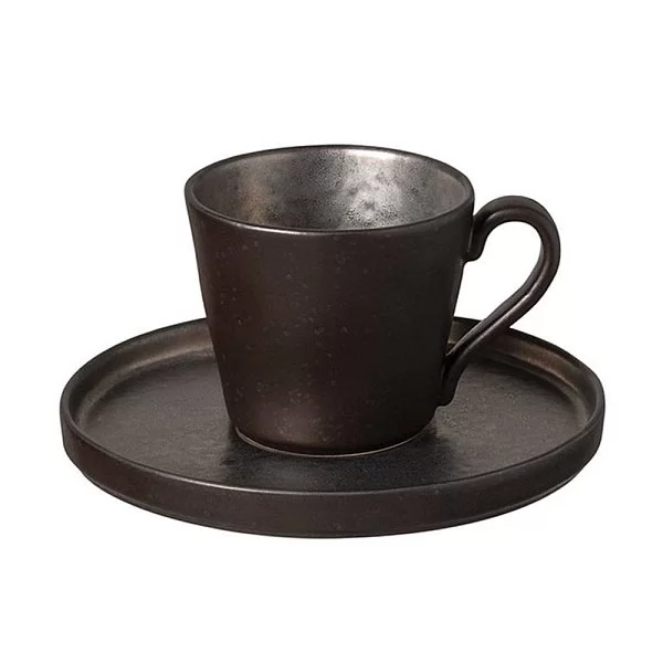 Чайная пара Lagoa 210 мл материал керамика, цвет темно-коричневый, Costa Nova, Португалия, LOCS02-00219B/LOCS02-03507X - изобр. 7