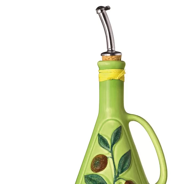 Бутылка для масла Verde Mela 750 мл, керамика, Nuova Cer, Италия, 8655-VML - изобр. 9