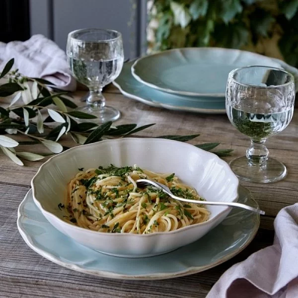 Тарелка глубокая Alentejo 23 см материал керамика, цвет белый, Costa Nova, Португалия, TP231-WHT(TP231-00201Z) - изобр. 8