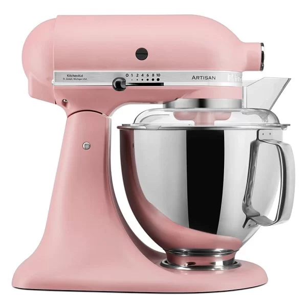 Миксер планетарный Artisan, 4,8 л, цвет сухая роза, Kitchen Aid, США, 5KSM175PSEDR - изобр. 7