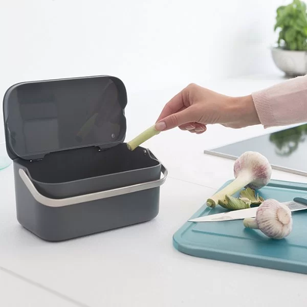 Контейнер для отходов Sink Side, темно-серый, Brabantia, 117541 - изобр. 16