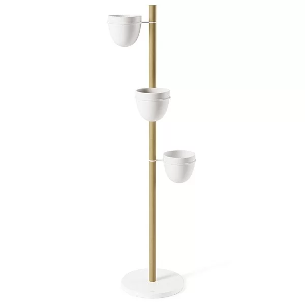 Подставка для растений Floristand 44x140 см, материал бук, цвет белый, Umbra, Канада, 1013880-668 - изобр. 8