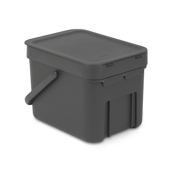 Мусорное ведро Sort & Go встраиваемое, 6л, серый, Brabantia, 109720 - изобр. 10