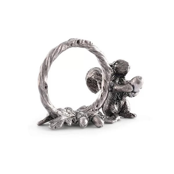 Кольцо для салфеток "Белка на ветке", 4,5 х 6,5 см, олово, Vagabond House, США, VAG-S115B-1 - изобр. 9