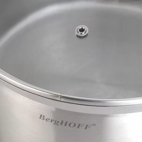 Кастрюля с крышкой Bistro, объем 6 л, цвет стальной, нержавеющая сталь, Berghoff, Бельгия, 4410025 - изобр. 8