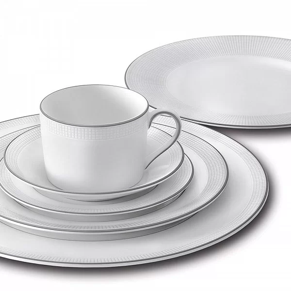 Чашка чайная Vera Wang Blanc Sur Blanc 8x8 см, 150 мл, материал фарфор, цвет белый, Wedgwood, Великобритания, 50108304603 - изобр. 9