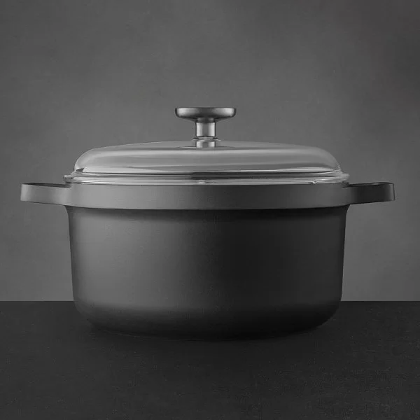 Кастрюля с крышкой Gem, диаметр 24 см, объем 4,9 см, цвет черный, алюминий, Berghoff, Бельгия, 2307310 - изобр. 9
