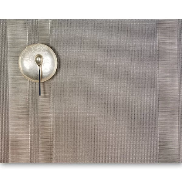 Салфетка подстановочная Tuxedo stripe, 36x48см, золото, Chilewich, 0201-TXST-SILV - изобр. 7