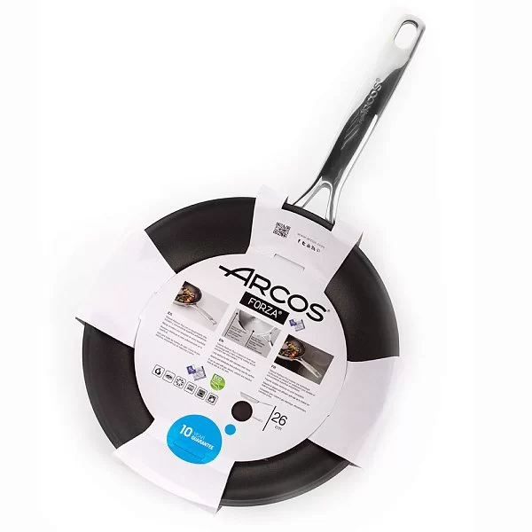 Сковорода 26 см с антипригарным покрытием 3-х слойная нержавеющая сталь, серия Forza, Arcos, 711300 - изобр. 11