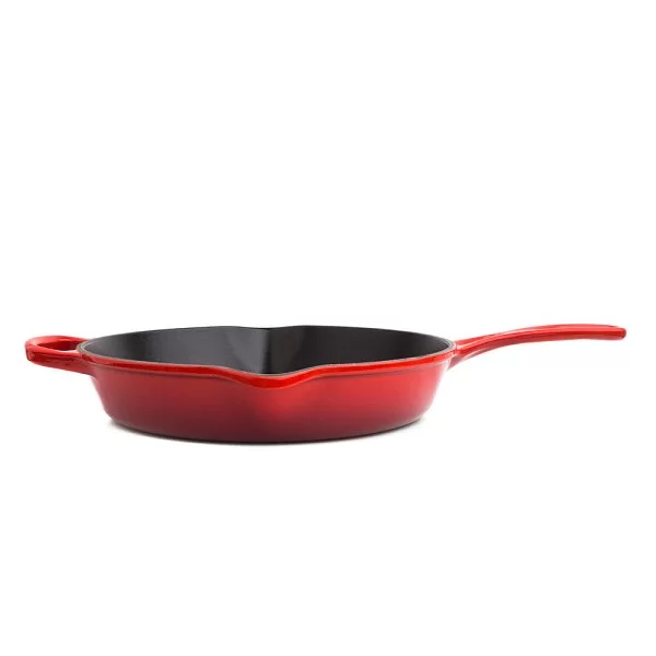 Сковорода глубокая 26 см, эмалированный чугун, цвет вишневый, Le Creuset, Франция, 20187260600422 - изобр. 8