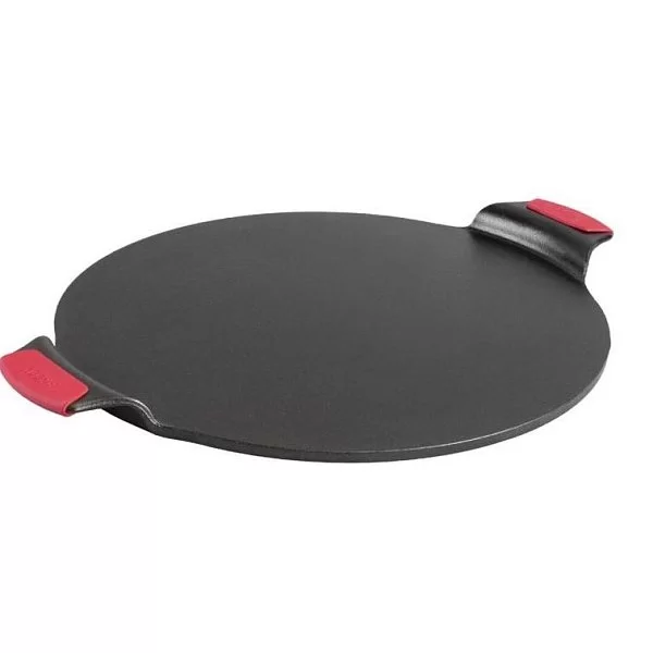 Противень для пиццы, диаметр 38 см, чугун, Lodge, США, BW15PP - изобр. 7