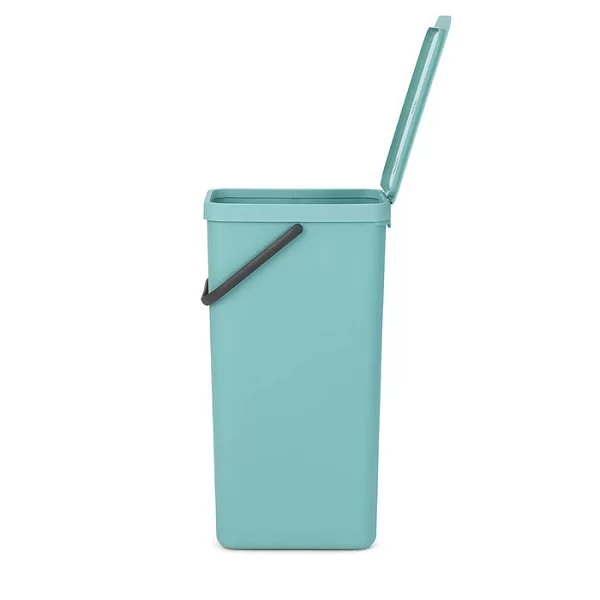 Ведро для мусора Sort and Go 40 л, материал платсик, цвет мятный, Brabantia, Бельгия, 251085 - изобр. 8