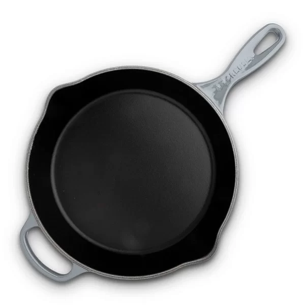 Сковорода глубокая 26 см, эмалированный чугун, цвет серый, Le Creuset, Франция, 20187265410422 - изобр. 8